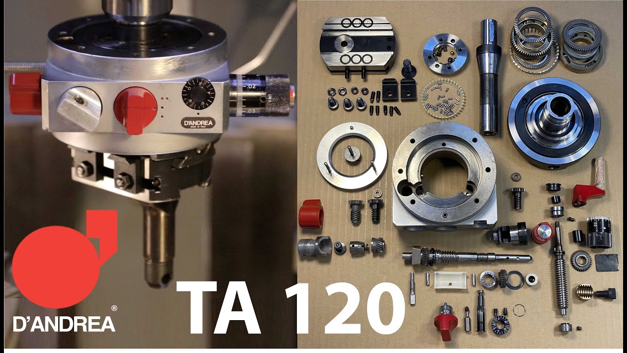 D'ANDREA TA120 automatic boring and facing head (ASSEMBLY)