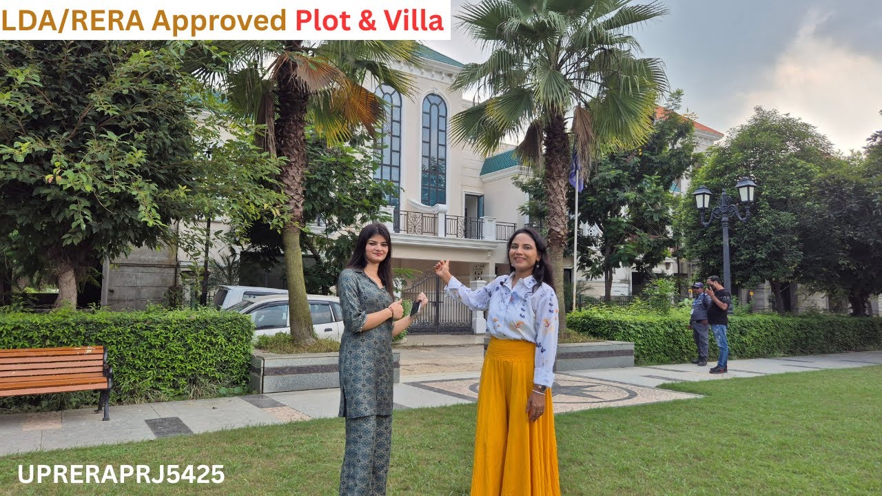 LDA / RERA Approved Plot & Luxury Villa For Sale At Omaxe Metro City Lucknow |  @SimplyShilpi ​