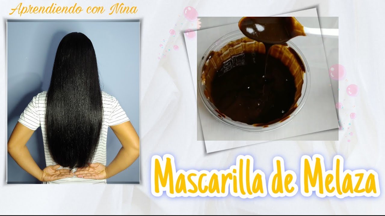 Mascarilla de melaza para tener un cabello largo y fuerte