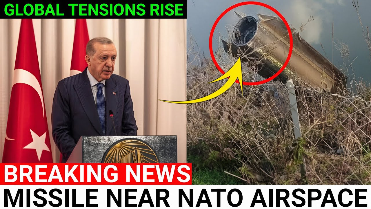 🚨 BREAKING: Missile Near Turkish Airspace Raises NATO Alarm &mdash; Global Tensions Escalate