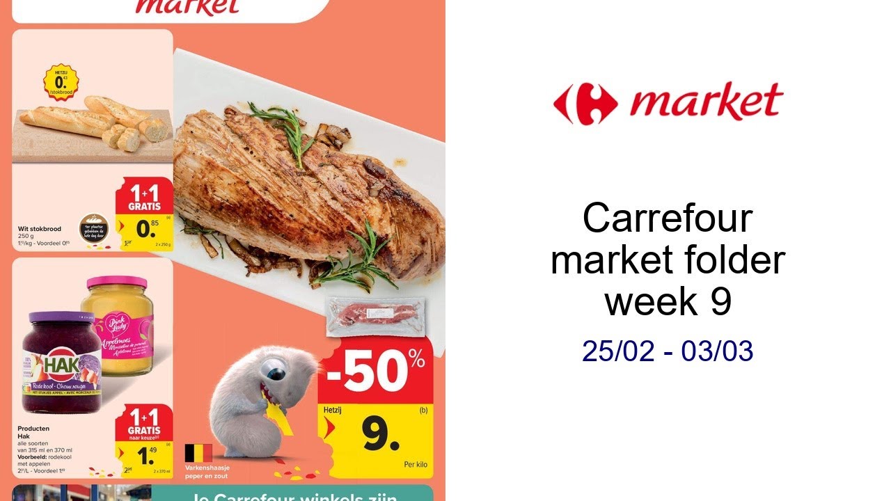 Carrefour market folder week 9 25/02 - 03/03