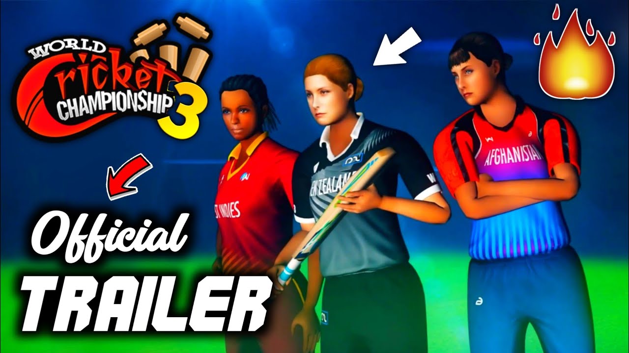 WCC-3 Official Trailer LAUNCHED | BIG Surprise 3D Full HD Graphics | Real Jersey, Women League