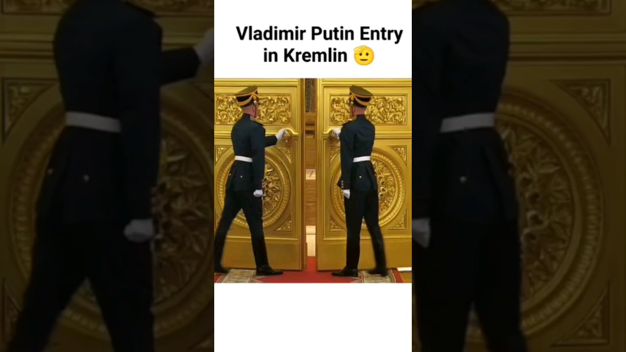 Vladimir Putin Entry in Kremlin #putin #putinthework #vladimirputin #russia #short #reels