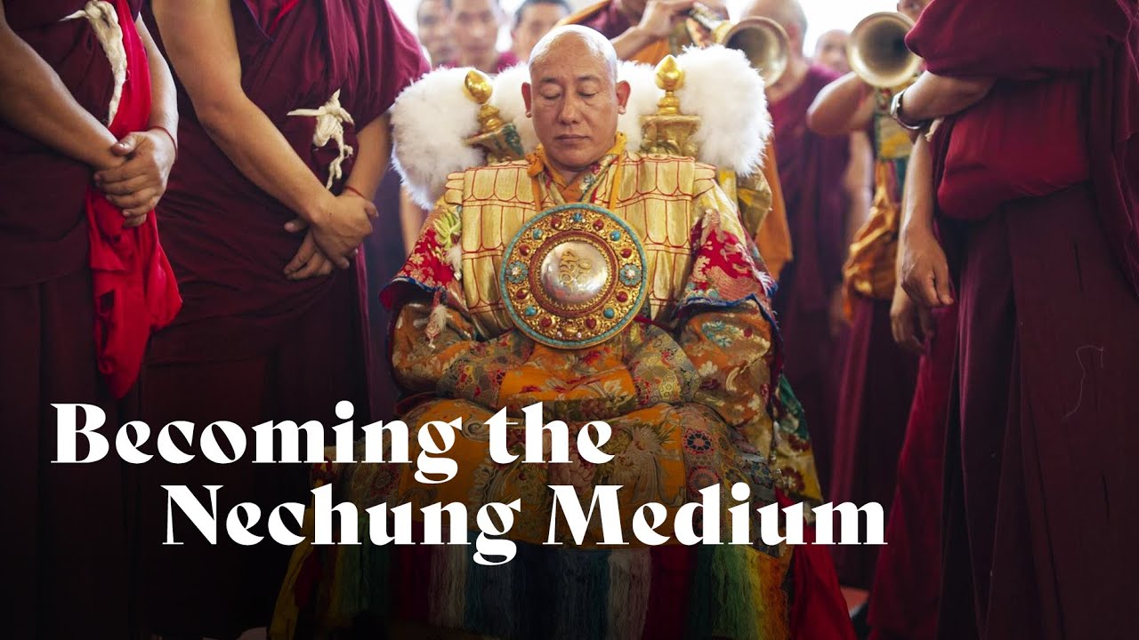 Becoming the Nechung Medium | Ven. Thupten Ngodup, the Nechung Medium [Turn on Captions]