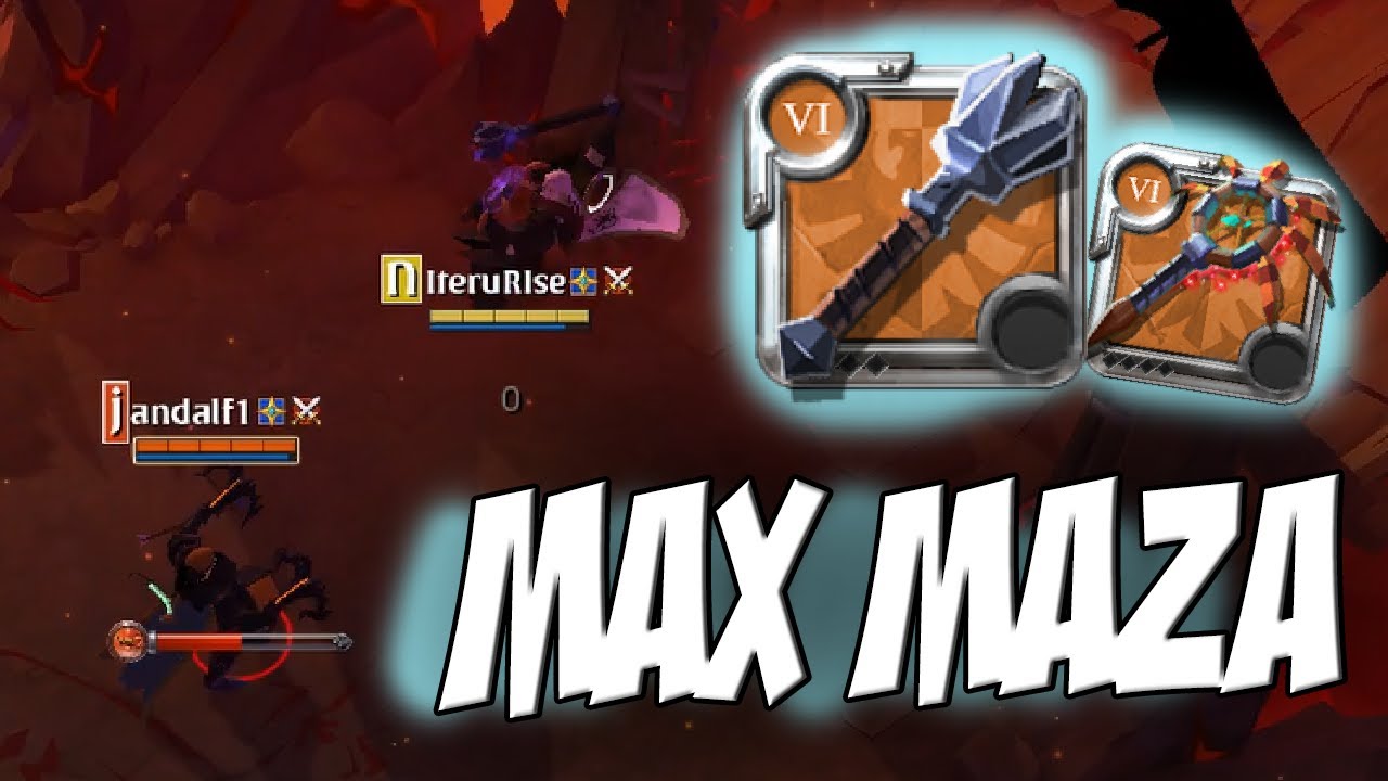 JUGANDO CON LA MAZA EN CORRUPTAS | Albion online #pvp #corruptas #albiononline #albion