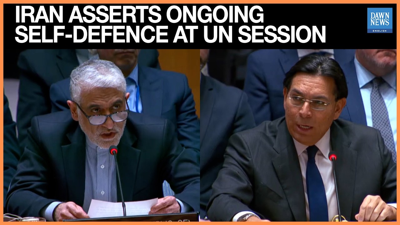 Iran Tells UN It Will Keep Exercising Right to Self-Defence Amid Strikes | Dawn News English