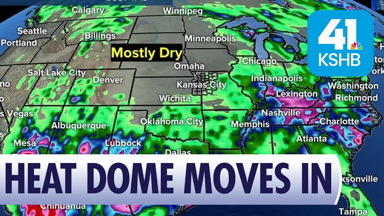 KSHB 41 Weather Blog | Tracking the Heat Dome