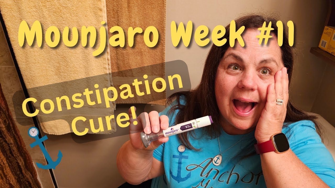NATURAL CURE for CONSTIPATION!!! SAFE and EFFECTIVE!! Mounjaro Week #11