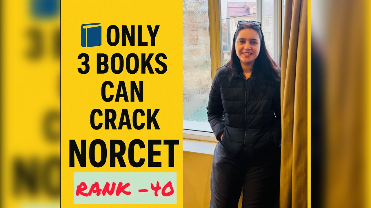 Only 3 Books Can Crack NORCET 2026! 📚🔥