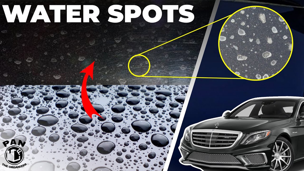 WATER SPOT REMOVAL TUTORIAL !!