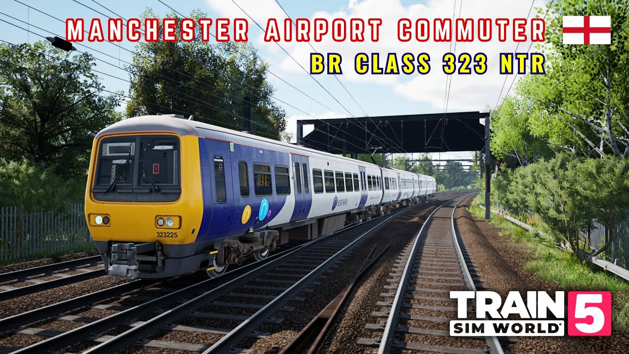 Stockport Shuttle | Manchester Airport Commuter | BR Class 323 | Train Sim World 5 Gameplay!