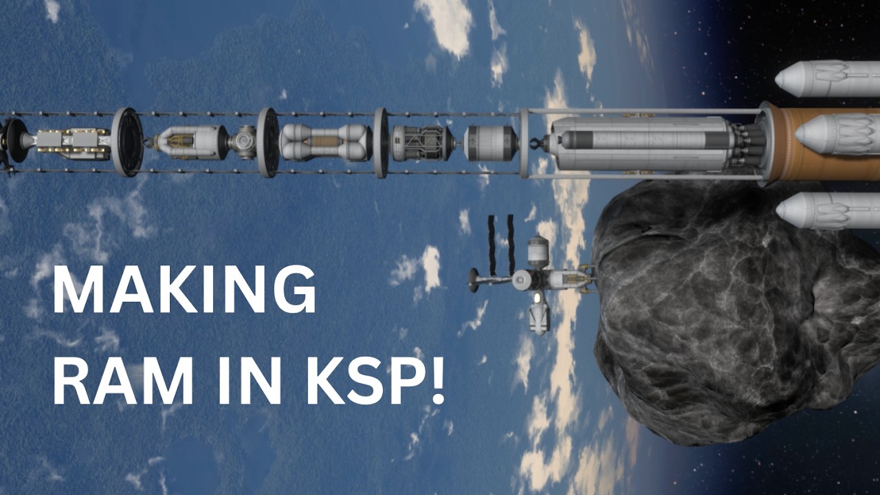 Making RAM in space... Kerbal style! - STOCK KSP