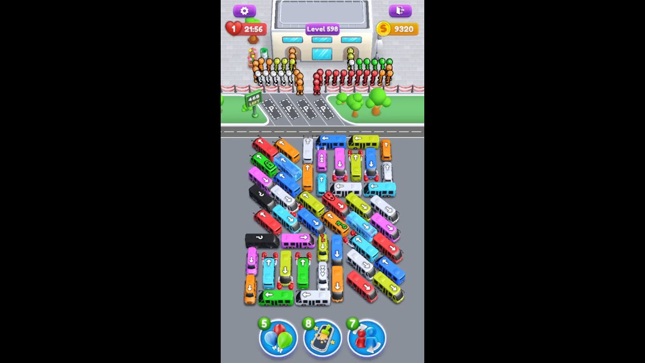 Crowd Express Boarding Puzzle Level 598