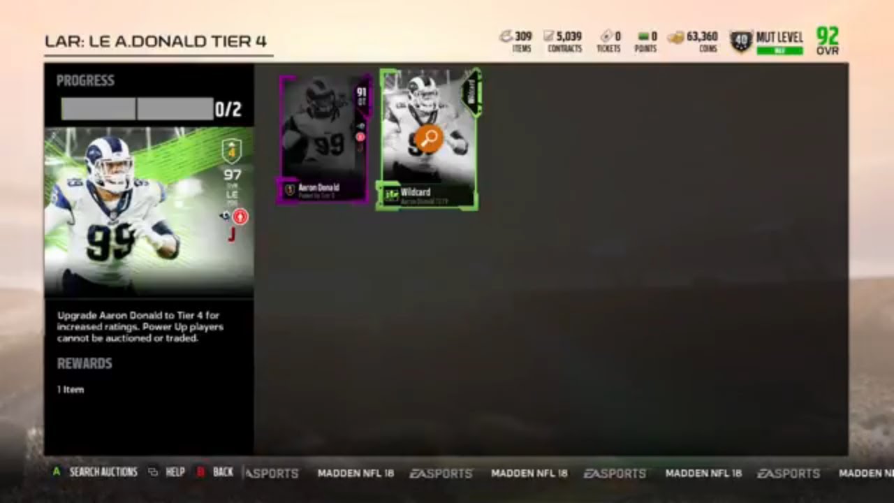 Madden 18 Ultimate Team New Player Upgrades Added - Power Up Veteran And Team Of The Year Players!!