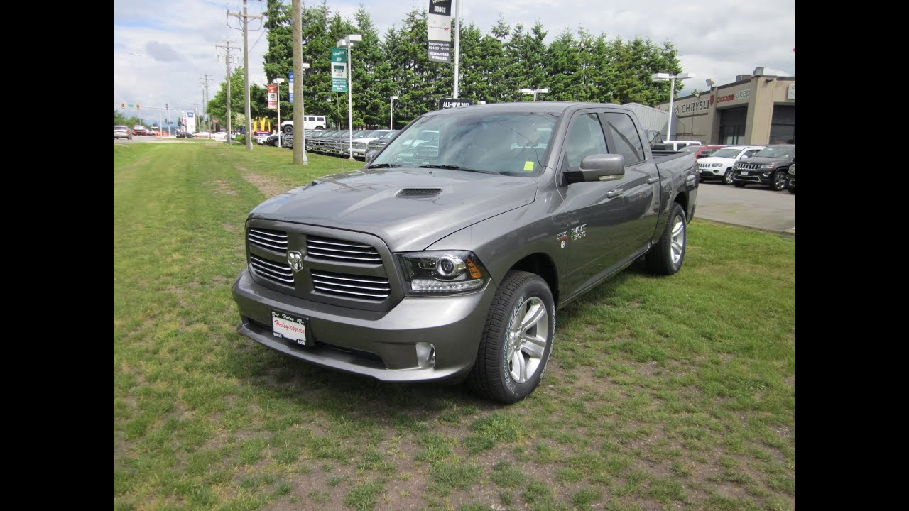 2013 Ram 1500 Sport Crew Cab Air suspensions