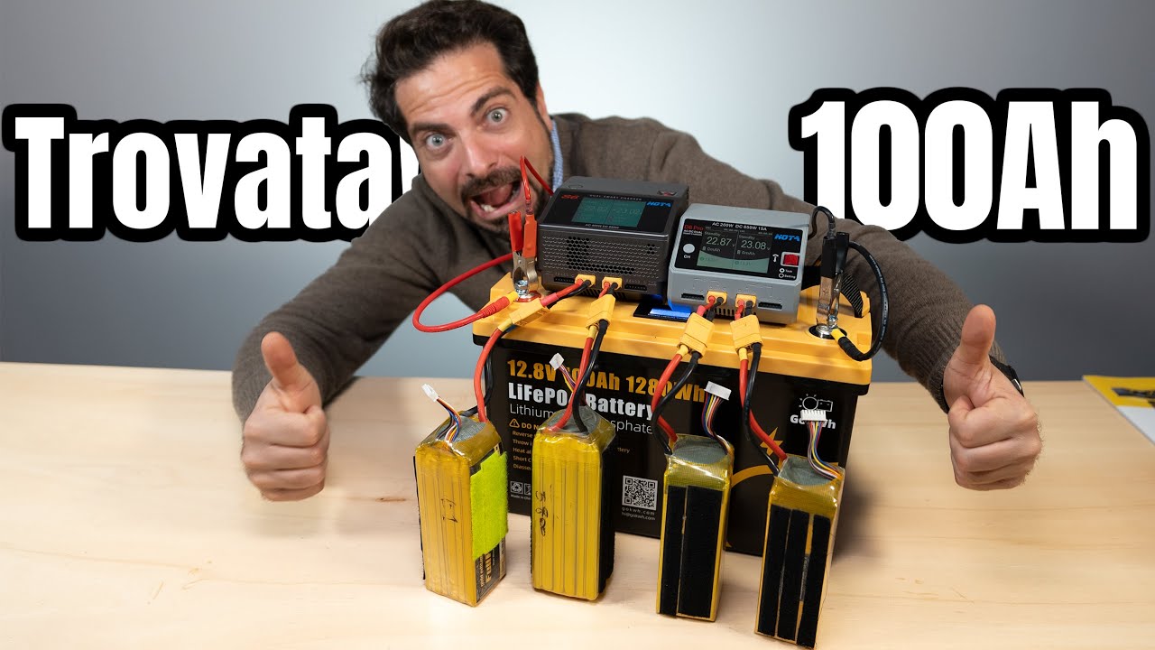 Ecco cosa puoi fare con questa Batteria Gokwh Lifepo4 a Basso Costo da 100Ah!