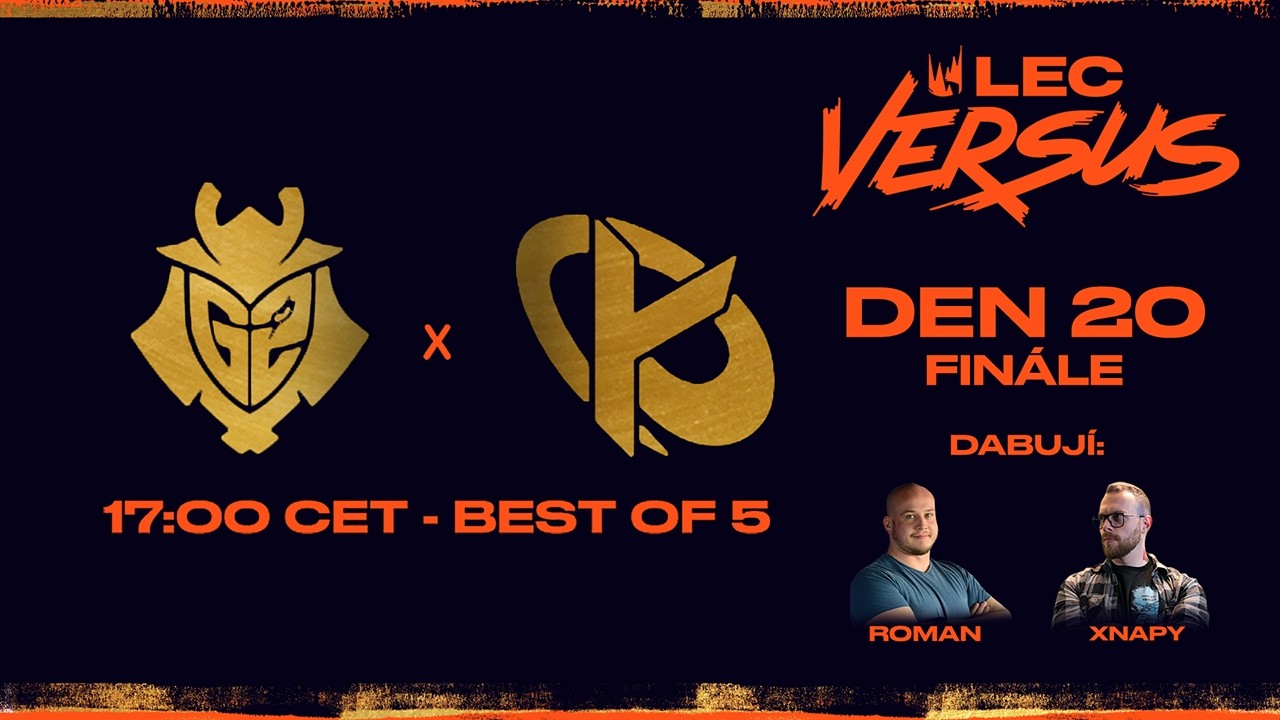 LEC Versus co-stream | D20 - BO5 Fearless | G2 vs KC | FINÁLE W7D3 | #WatchLEC