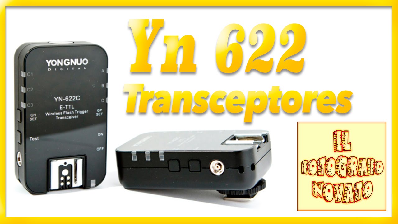 Disparadores Remotos Yn 622c + manejo en español