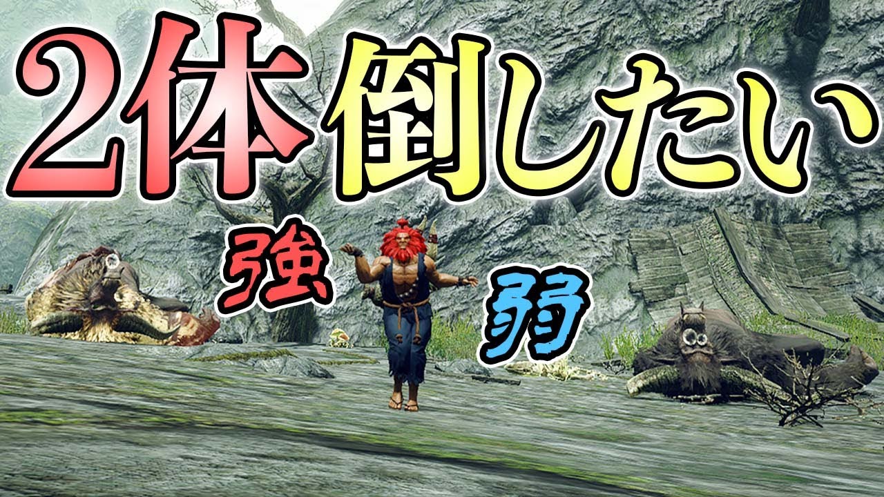 【MHRise】1体のラージャンを倒したら終了のイベクエで2体両方討伐したい【モンハンライズ実況】