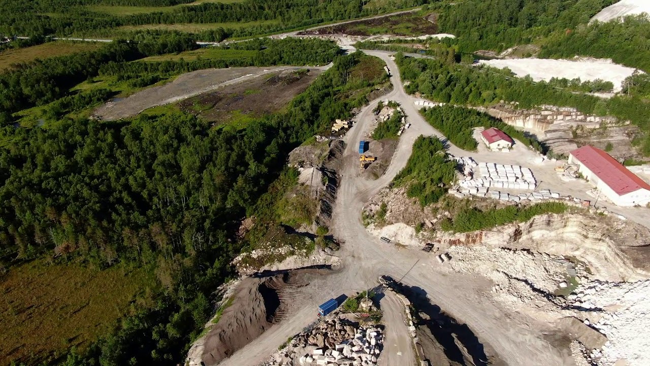 Norwegian Rose Marble Quarry