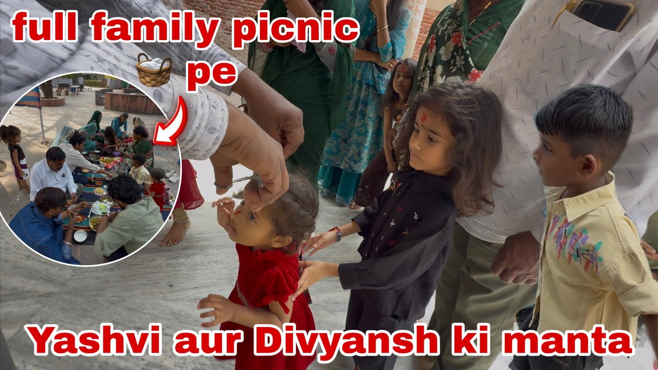Aaj Divyansh aur yashvi ki manta puri karane bahuchraji gaye 🙏 | Thakor’s family vlogs 