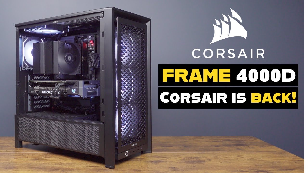 CORSAIR FRAME 4000D | INSANE Airflow & Modularity, Budget Price! PC Build | ID Cooling Frozn A620