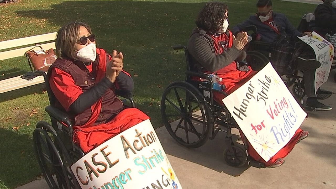 Phoenix activists part of nationwide Hunger strike to urge lawmakers to pass voting rights