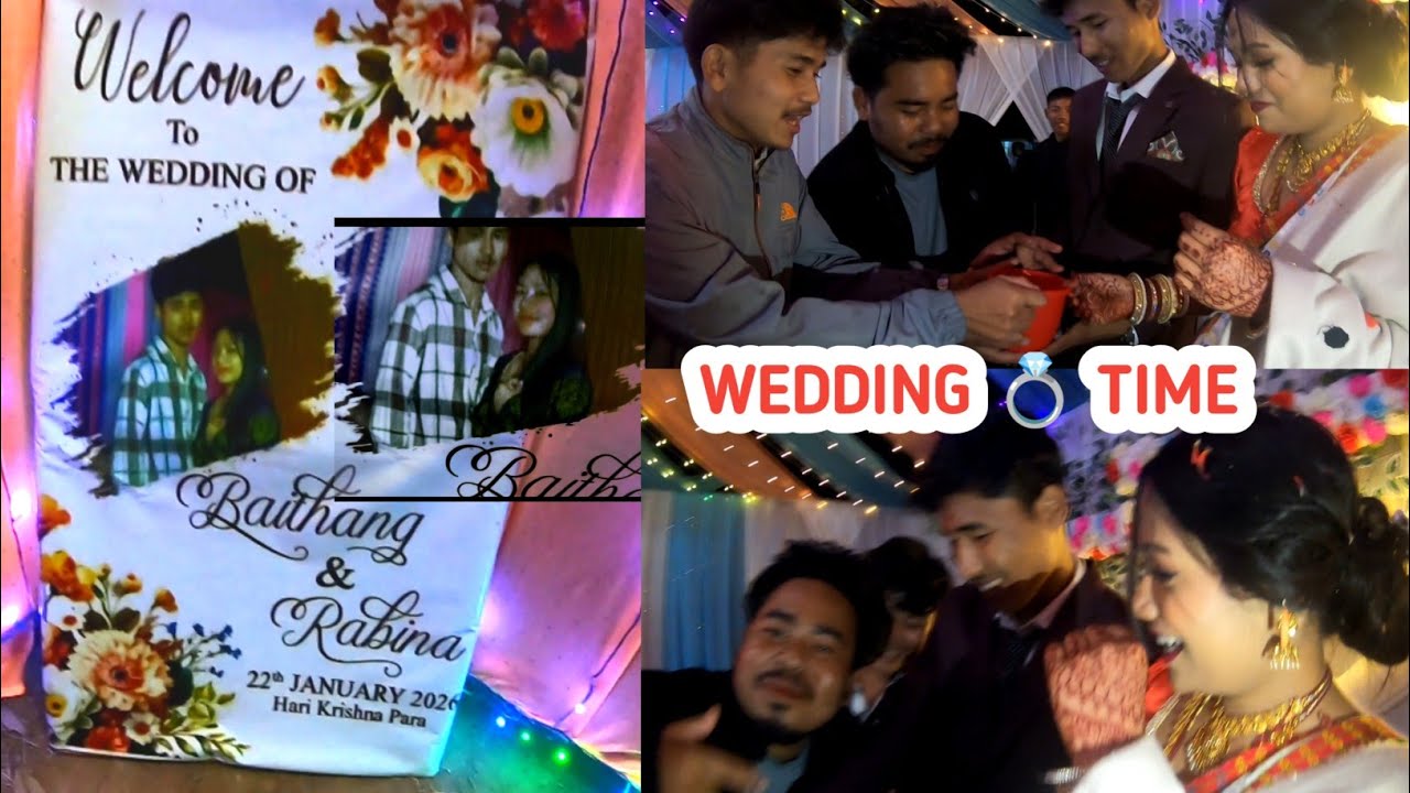 WEDDING FOR MY CHILDHOOD FRIEND 🥹🎊 || BELAI TONGTHOK JAK 🤗🫂 @SumntaDebbarma01 