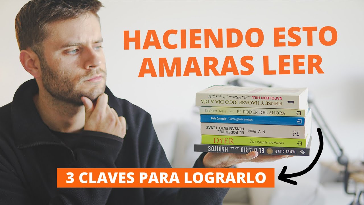 C&oacute;mo hacer para que te GUSTE LEER libros 📙✅