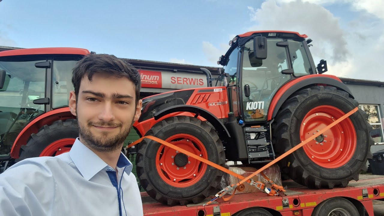PORA NA CIĄGNIKI KIOTI - dostawa zwinnych koreańczyków do Agropolu Zakrzewo - Kioti HX / Kioti RX