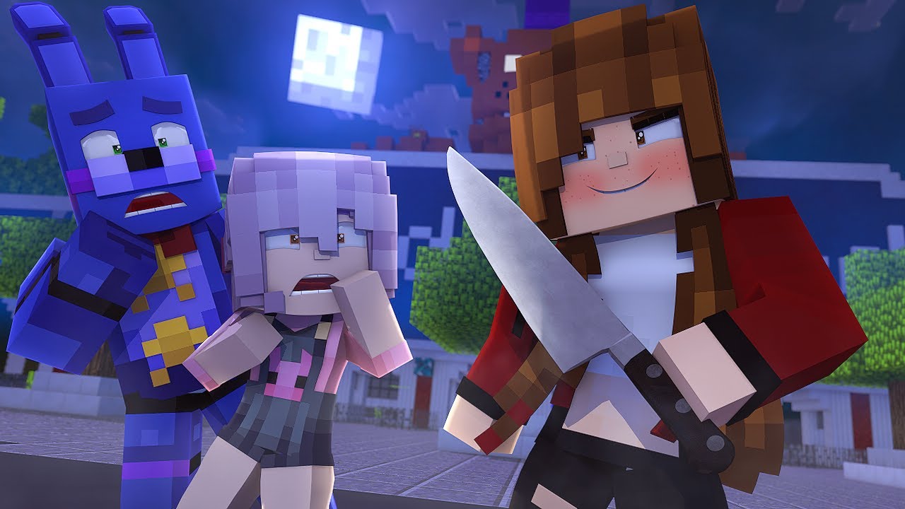 Minecraft FNAF 7 Pizzeria Simulator - EVIL BRIANNA! (Minecraft Roleplay)