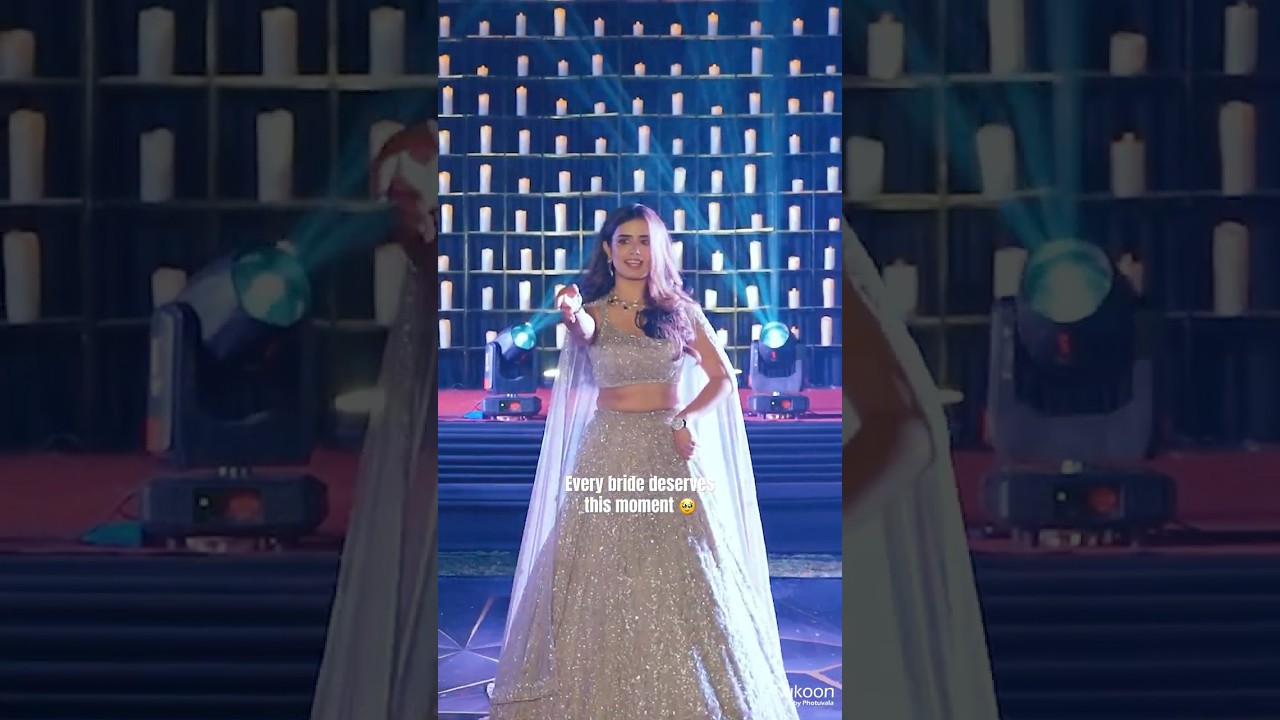 INDIAN BRIDAL SOLO PERFORMANCE | Bridal DANCE THAT MADE EVERYONE EMOTIONAL