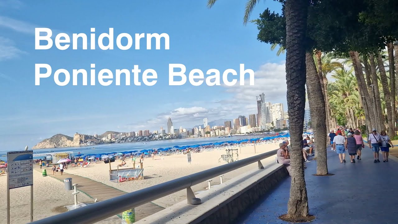 Benidorm, Poniente beach