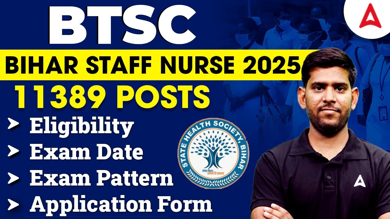 Bihar Staff Nurse Vacancy 2025 | Bihar Staff Nurse Notification 2025 | Bihar Nursing Vacancy 2025