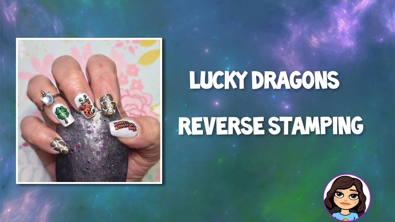Lucky Dragons  🐉  Reverse Stamping 