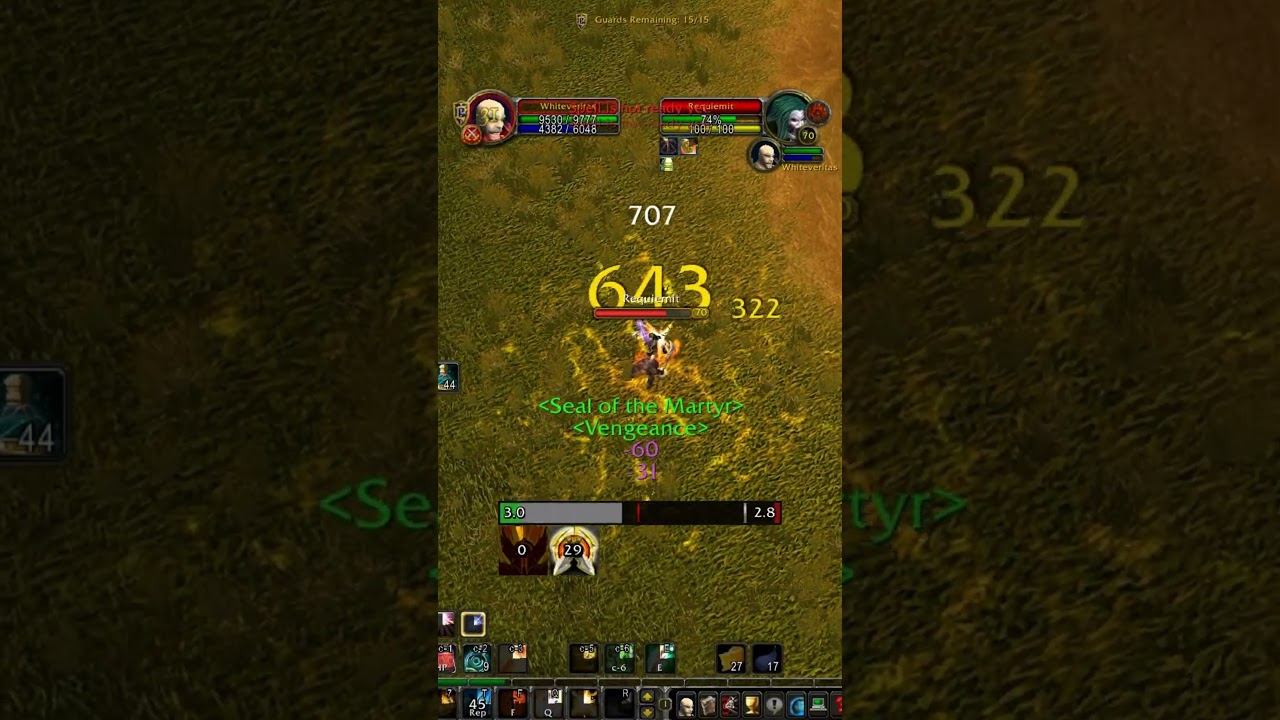 Weasel #worldofwarcraft #wow #tbc #burningcrusade #classic #pvp #paladin #theburningcrusade #gaming