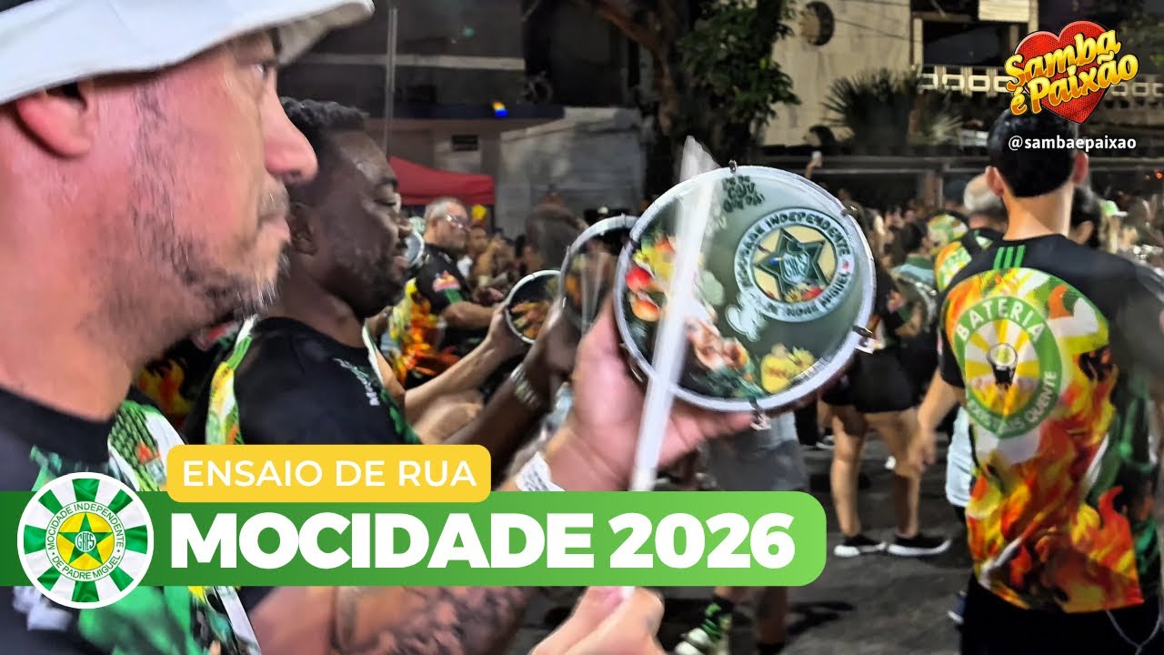 Esquenta Sapucaí | Mocidade 2026 Ao Vivo (4K)