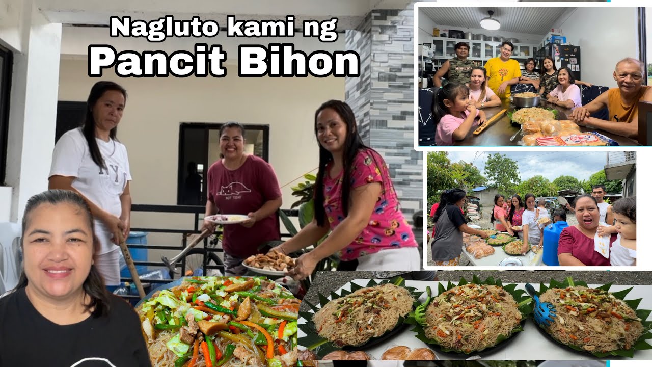 Nagluto kami ng masarap na Pancit meryenda para sa Team Hitik at Team Pakatan