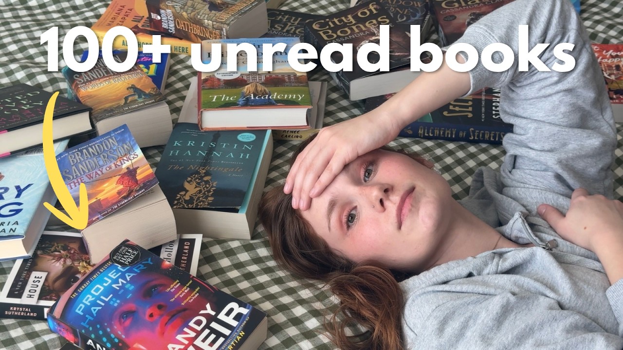 наконец-то разбираюсь со своей стопкой непрочитанного | Читаю книги, которые у меня уже есть, эп. 1