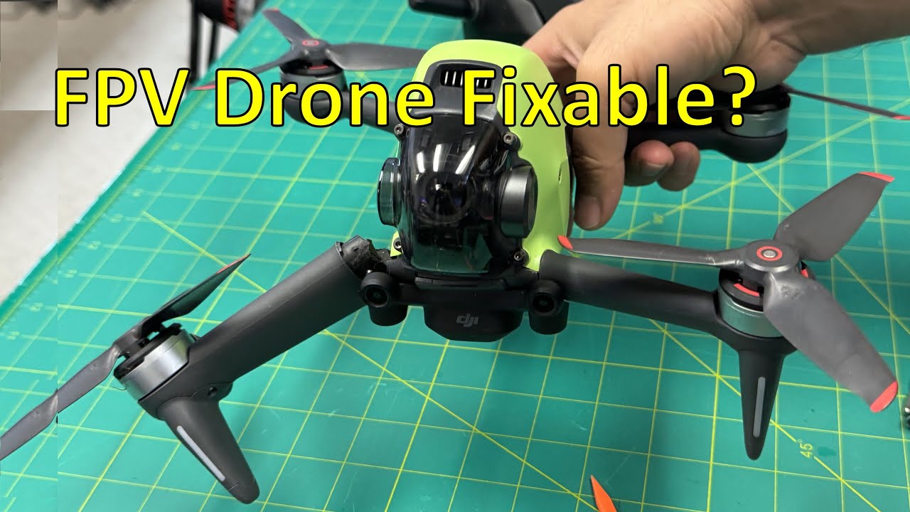 How To Replace Middle Frame FPV Drone | Can You Fix a Crashed FPV Drone