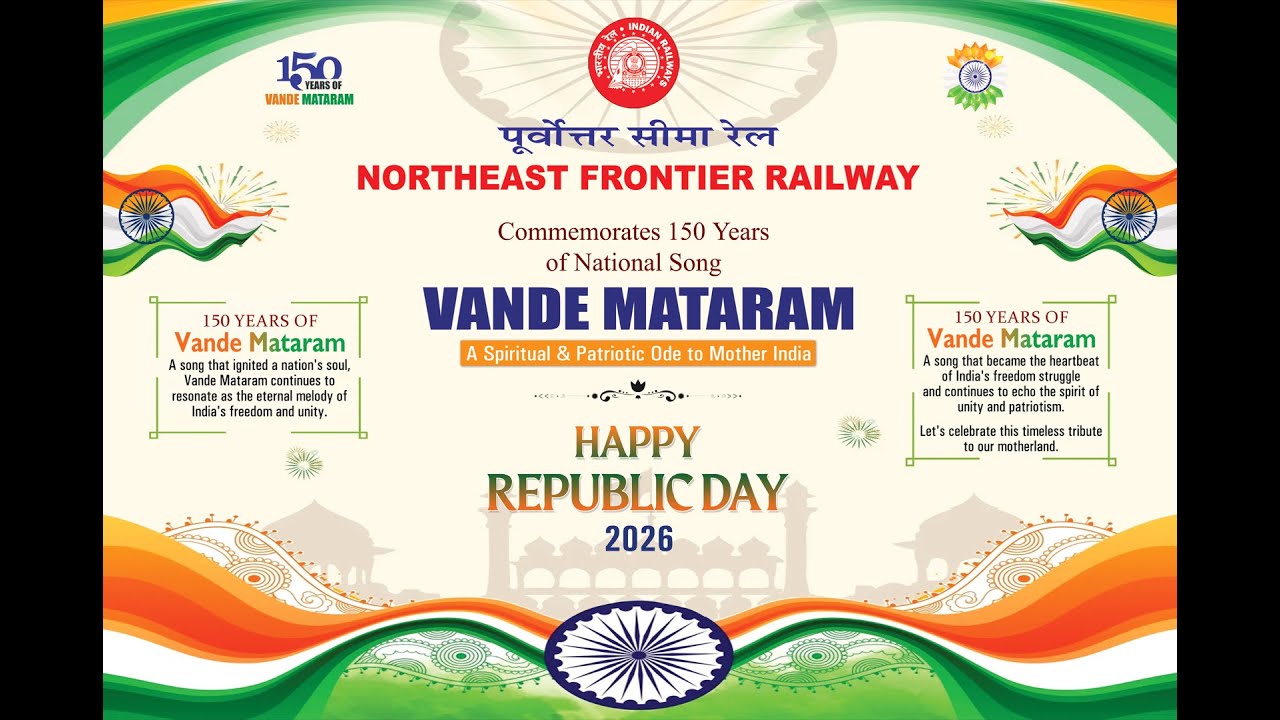 77ᵗʰ Republic Day celebration by Northeast Frontier Railway