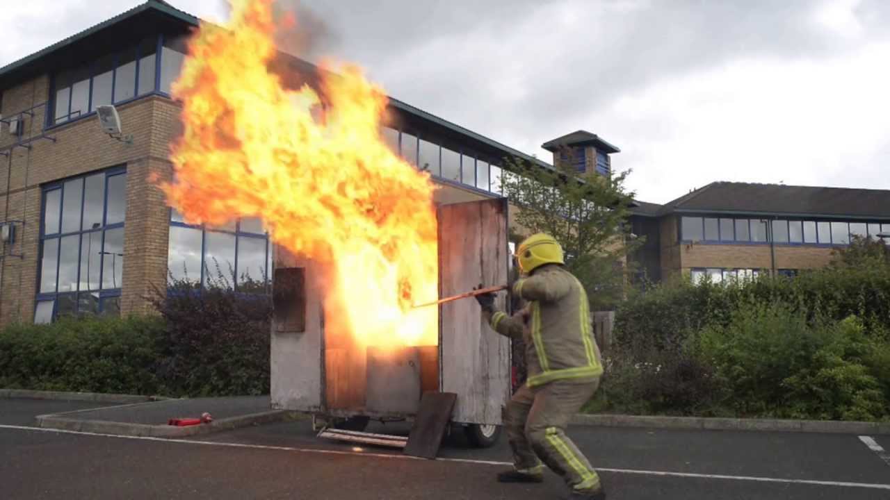 Chip Pan Fire Demonstration