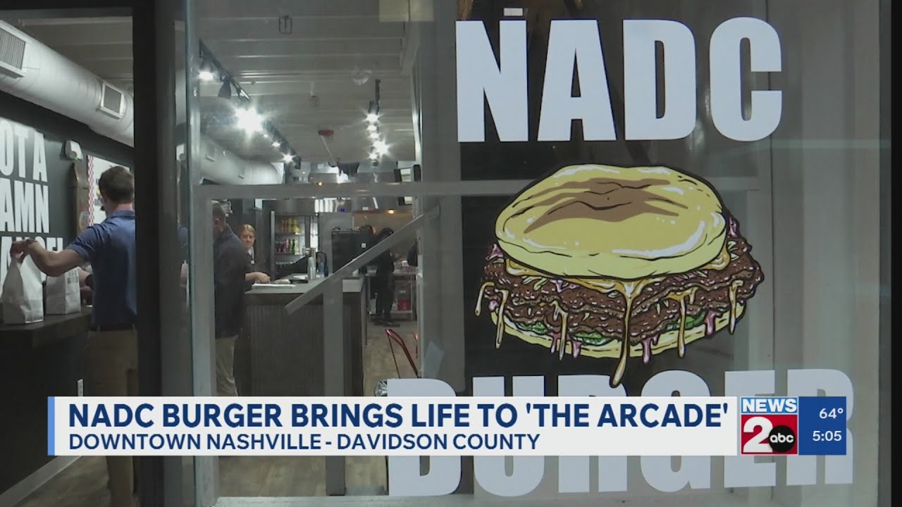 NADC Burger brings life to 'The Arcade' in downtown Nashville