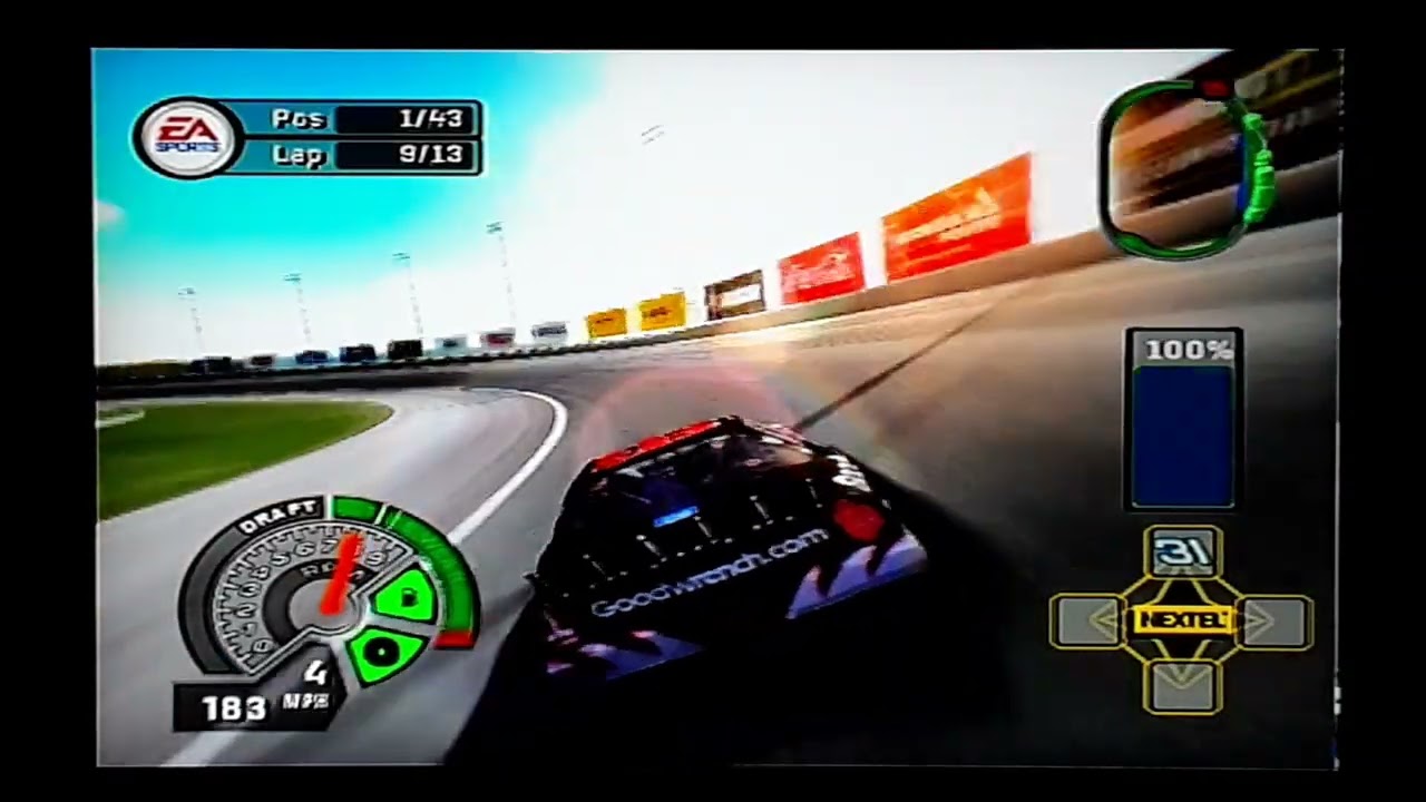 NASCAR 07 (PS2) Kevin Harvick at the Golden Corral 500
