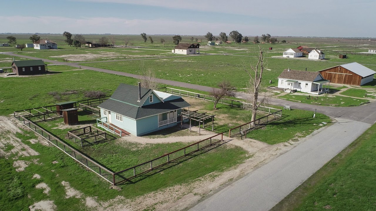 Take a drone flyover of Colonel Allensworth State Historic Park