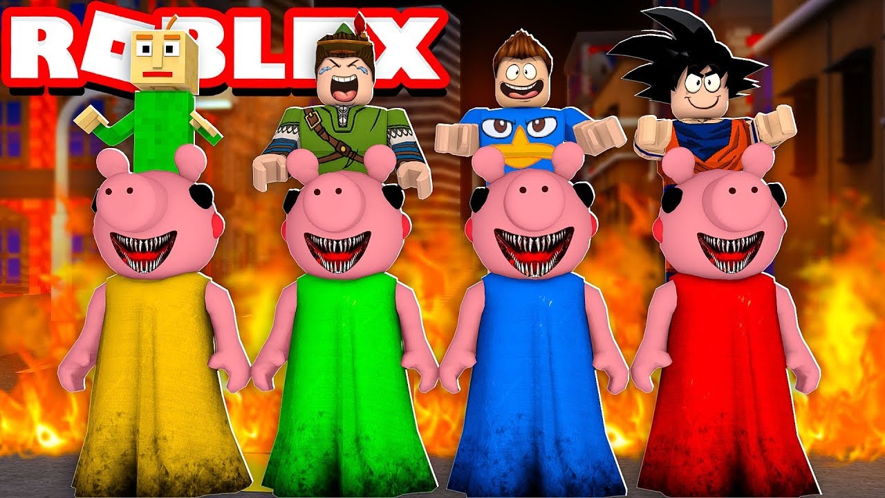 VIRAMOS A PIG DO MAL E NOS VINGAMOS NO ROBLOX!