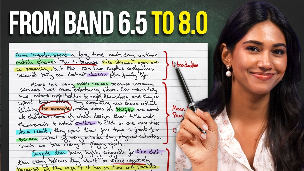 From 6.5 to 8.0: IELTS Writing Makeover