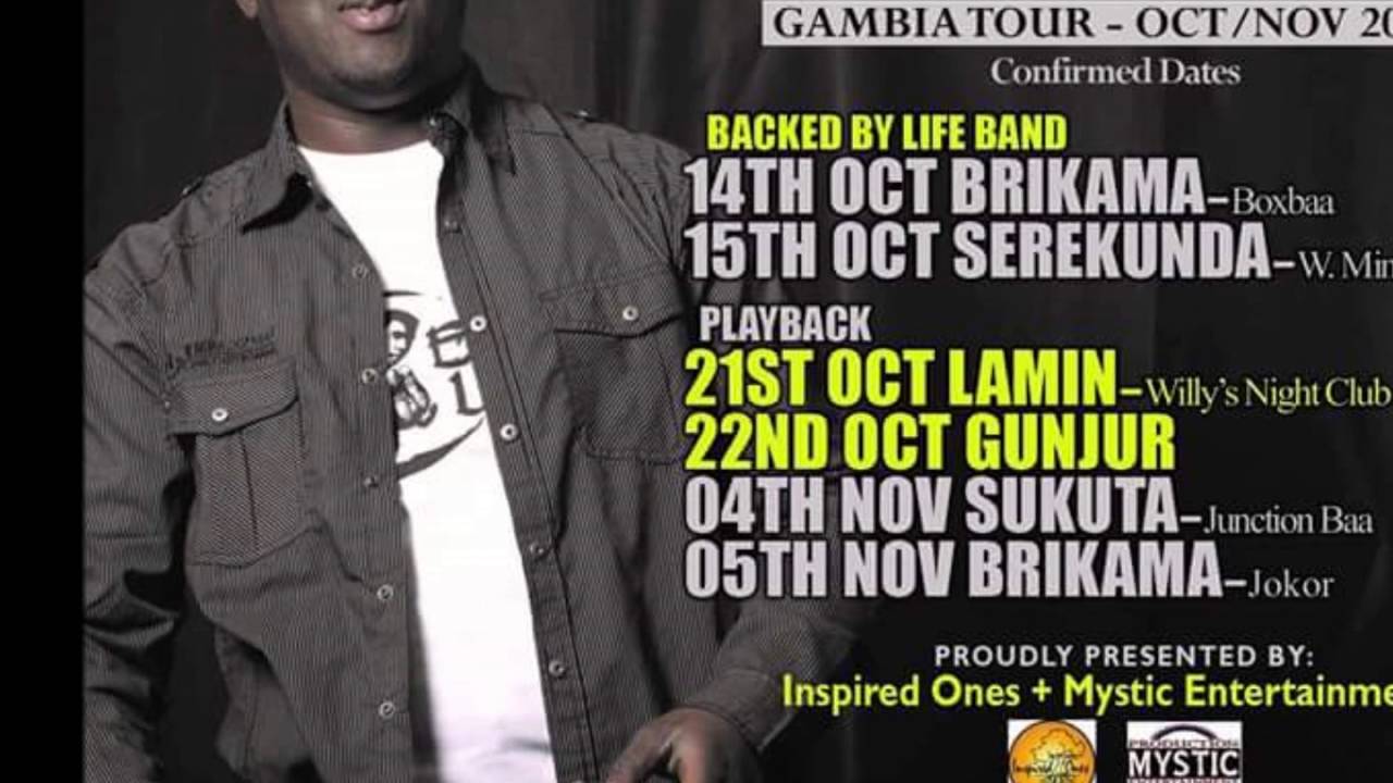 REBELLION THE RECALLER & UCEE - Gambia Tour Promo  - 12016