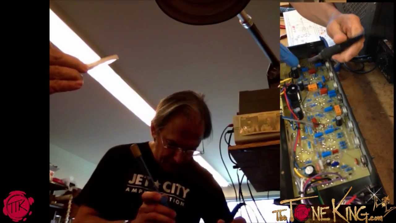 Mike Soldano modding my Jet City Amp - Part 3 - AmpFactory.com - JCA22H
