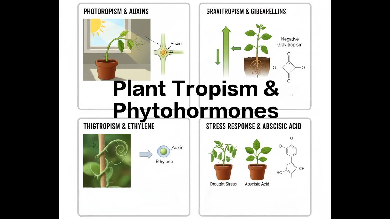 Tropism and Phytohormones Class 10 Control & co-ordination Class 10